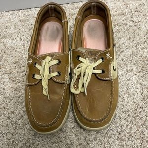 Woman’s Margaritaville boat shoes size 8.5